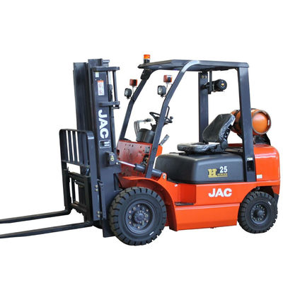 JAC Forklift Truck For Material diesel aerodinâmico que segura 2 toneladas -2,5 toneladas
