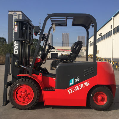 ISO9001 3 operados diesel Ton Electric Forklift For Construction