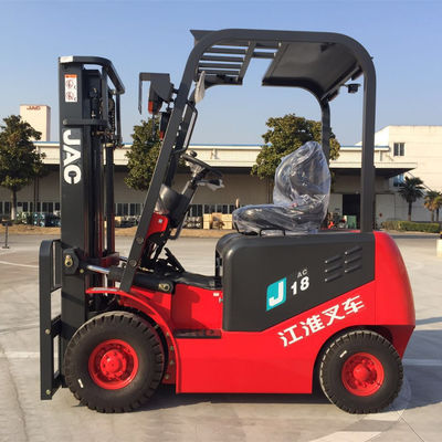 empilhadeira elétrica do de alta capacidade de Sit Down Rider Forklift 1.8T do jAC