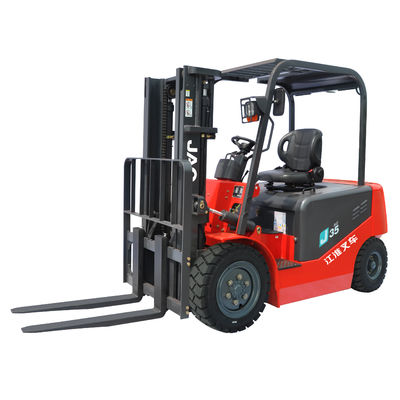 Empilhadeira CPD35j do terreno de JAC Electric Off Road Rough com bateria de lítio