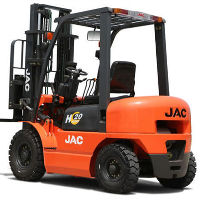 JAC Forklift Truck For Material diesel aerodinâmico que segura 2 toneladas -2,5 toneladas