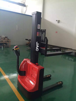 dos caminhões semi elétricos do empilhador de 1000kg Walkie único mastro