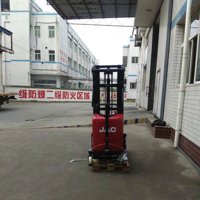 O pedestre escarrancha o empilhador semi elétrico 1500kg 1.5T CDD15B da pálete