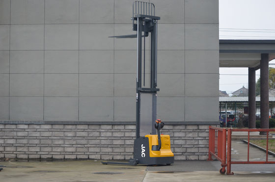 Caminhão elétrico 1.5T do empilhador da pálete da plataforma do mastro de 2 fases